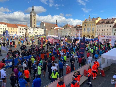Půlmaraton České Budějovice 2021 pohledem záchranářů